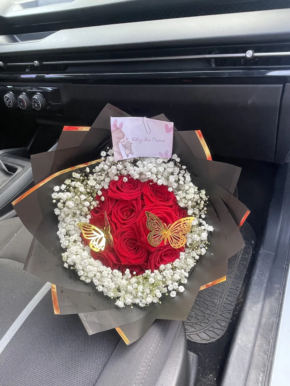 12 rosas y nube - imagen 1