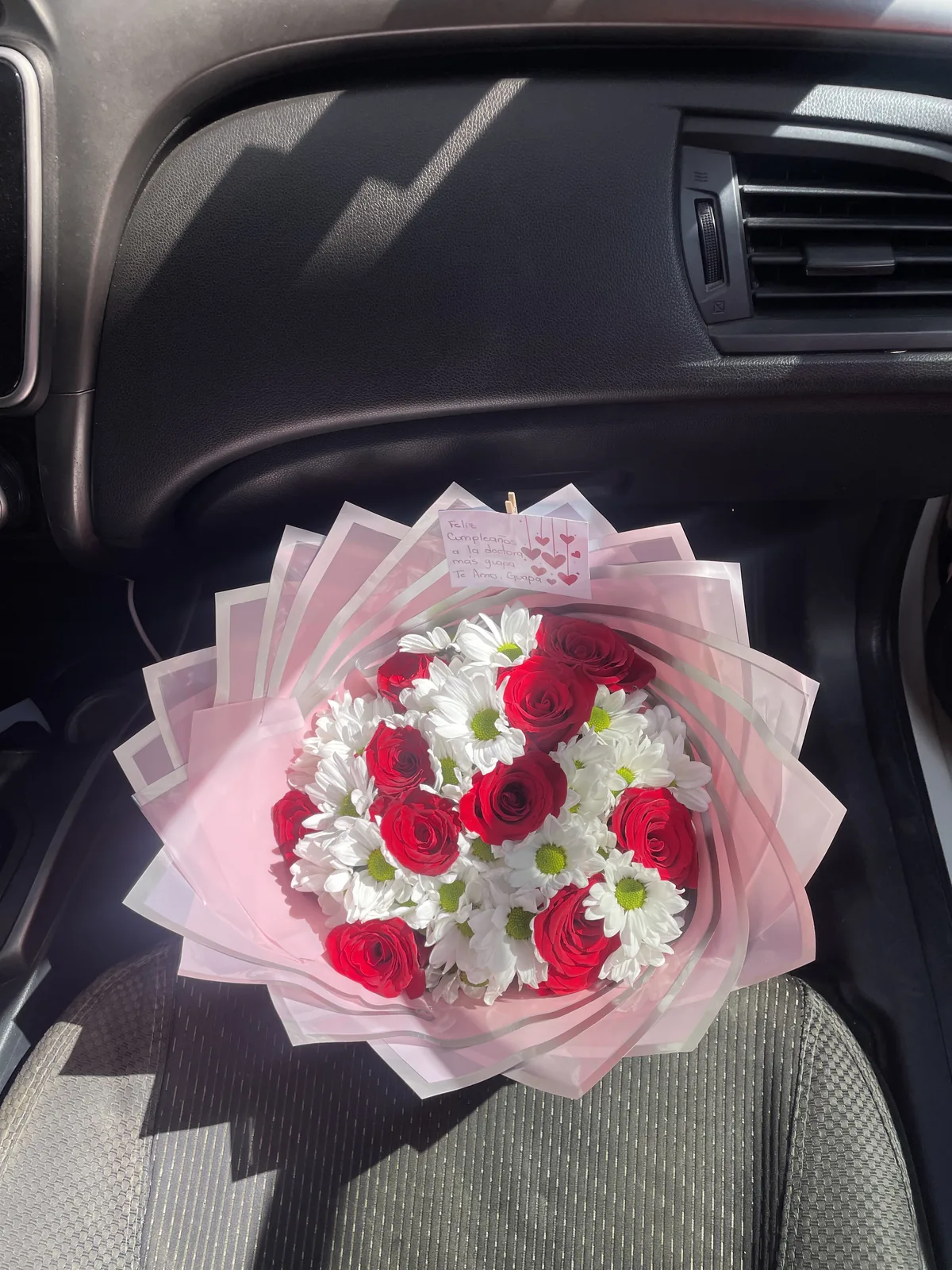 Rosas con margaritas - imagen 1