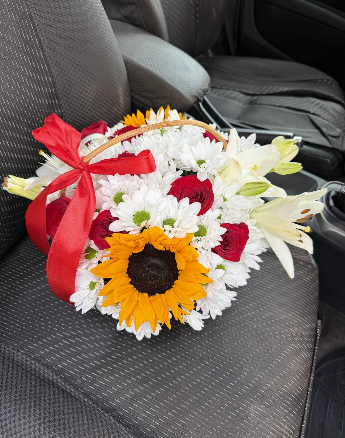 Canasta floral - imagen 1