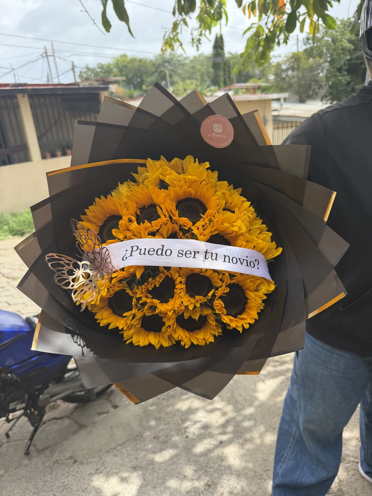 Ramo de 20 girasoles
