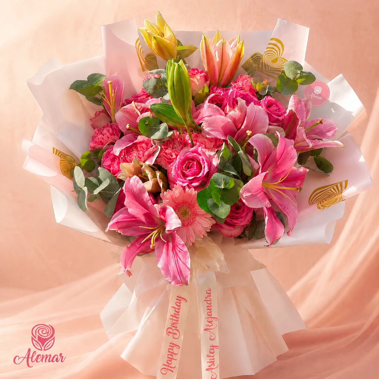 Arreglo floral Alemar — diseño premium 4