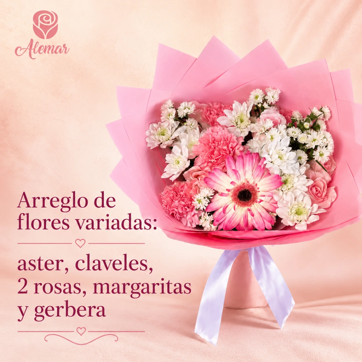 Arreglo de flores variadas - imagen 1