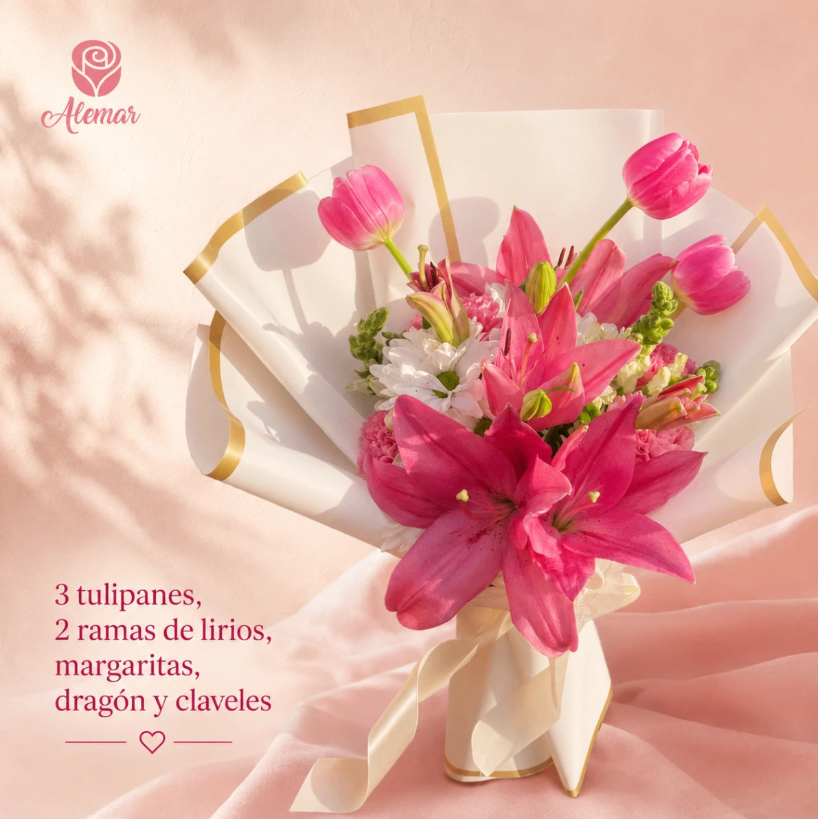 Tulipanes y lirios