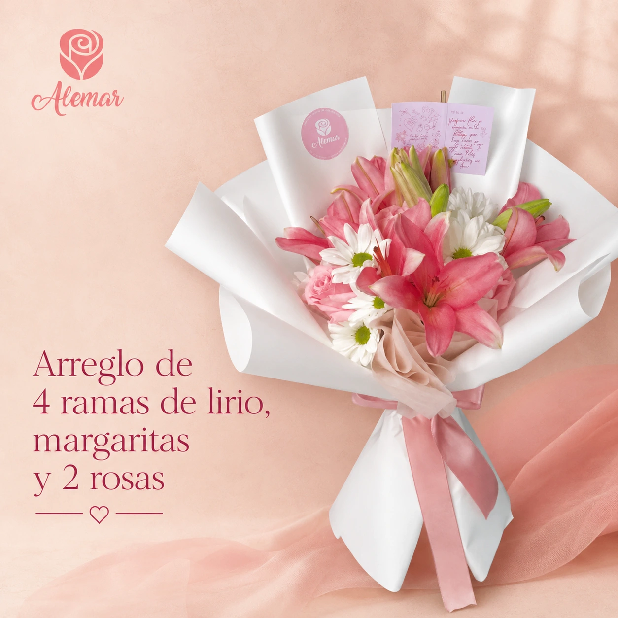 Arreglo de lirios - imagen 1
