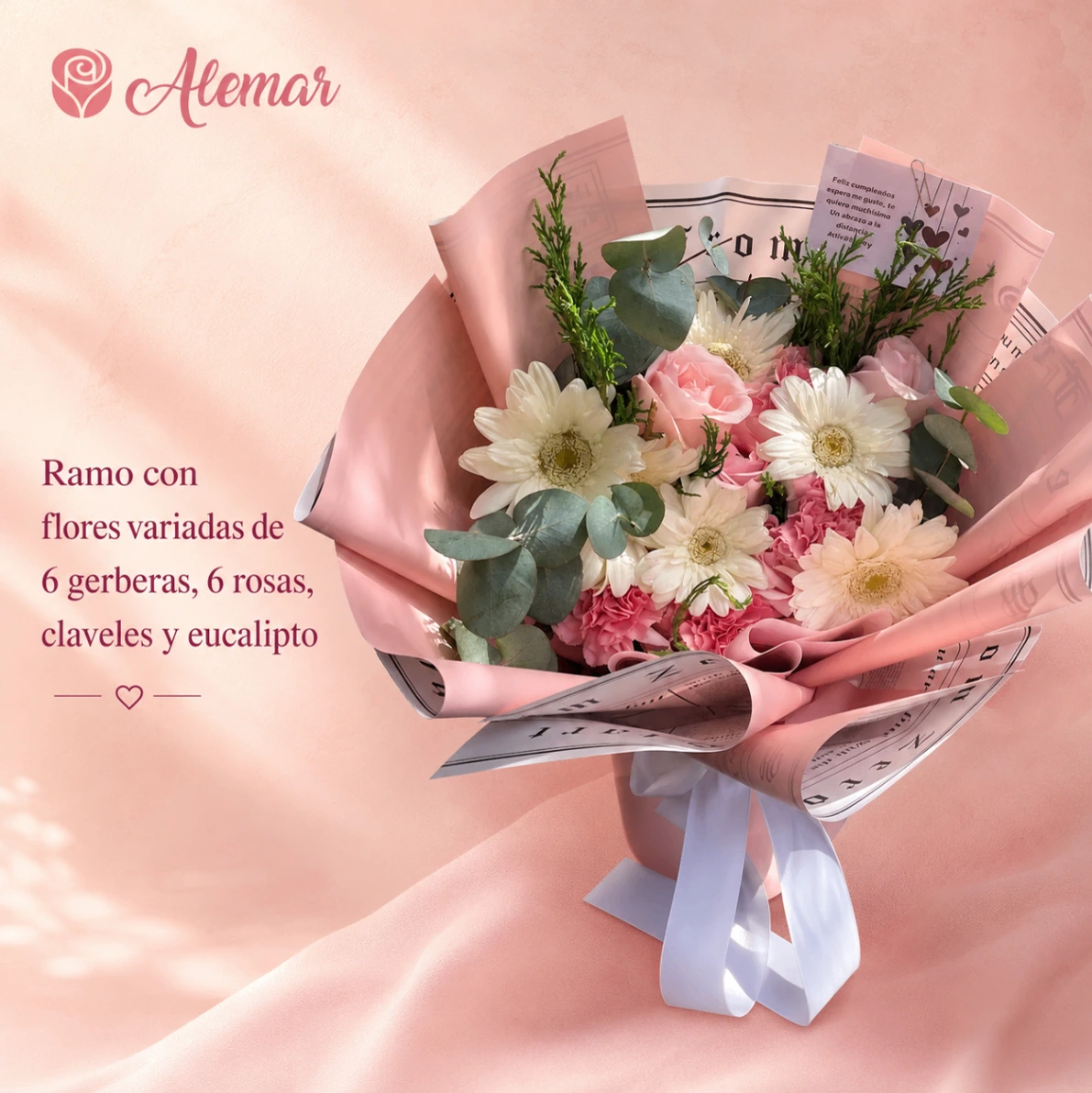 Ramo con flores variadas - imagen 1