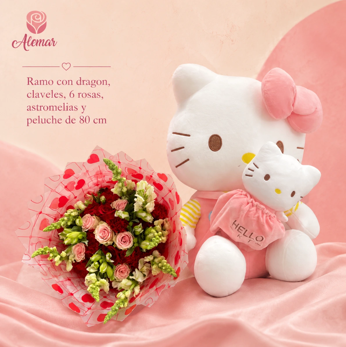 Ramo con peluche - imagen 1