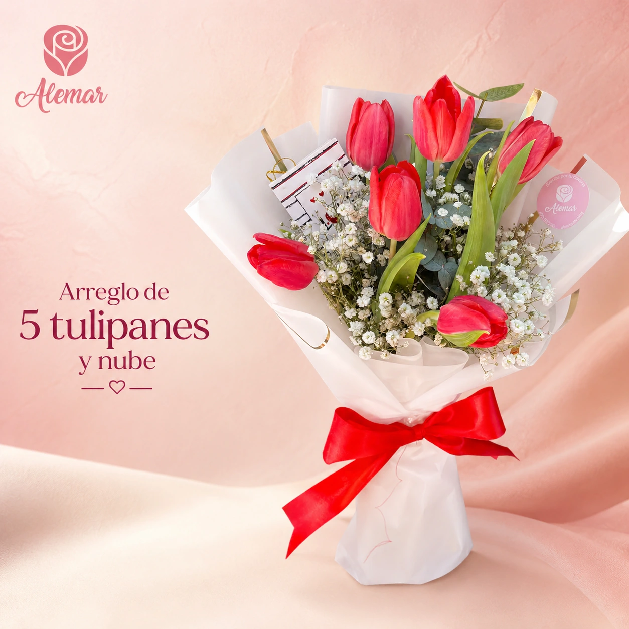 Arreglo de tulipanes - imagen 1