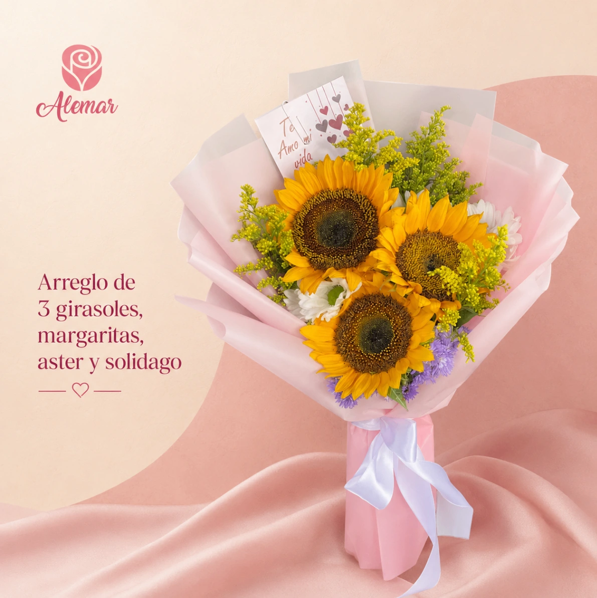 Arreglo de girasoles - imagen 1