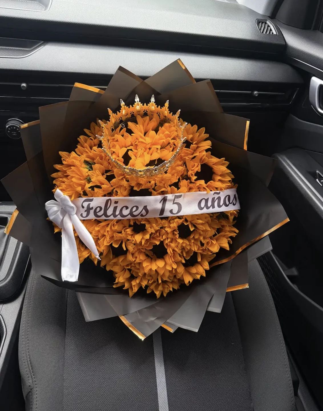 Ramo buchón de girasoles - imagen 1