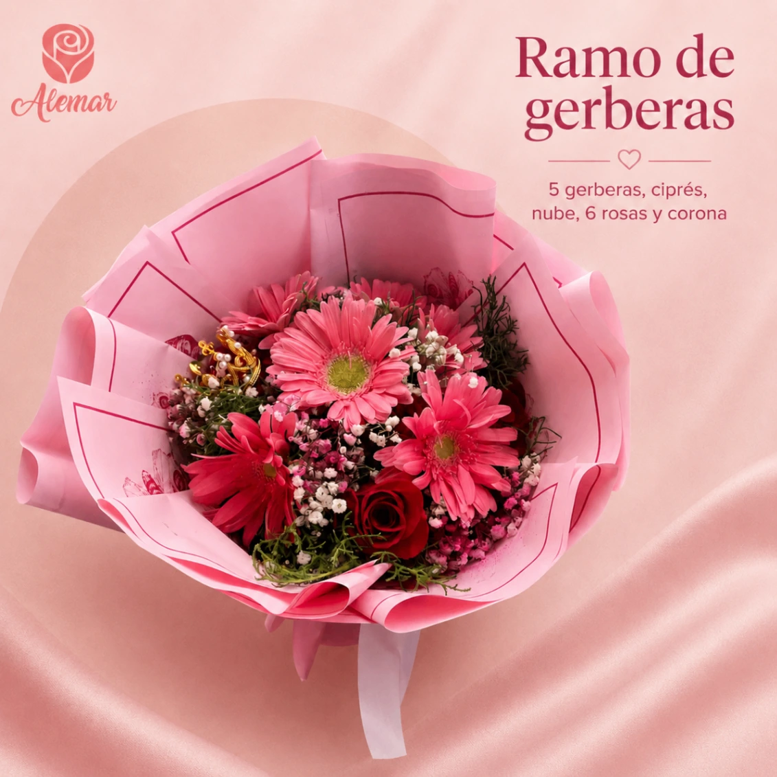 Ramo de gerberas - imagen 1
