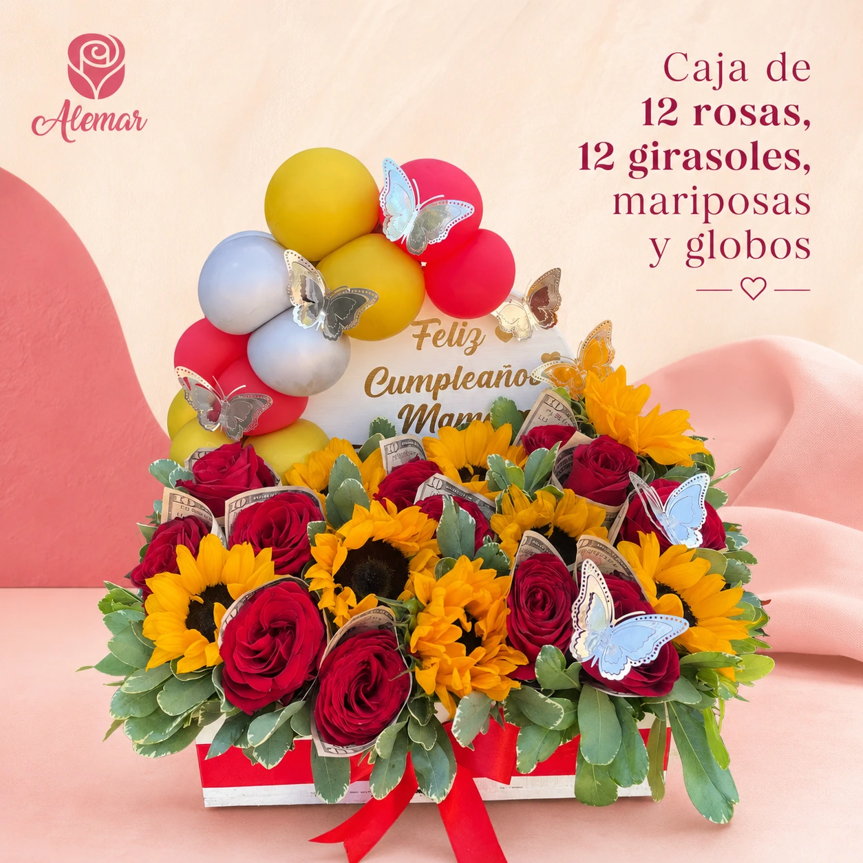 Caja floral - imagen 1